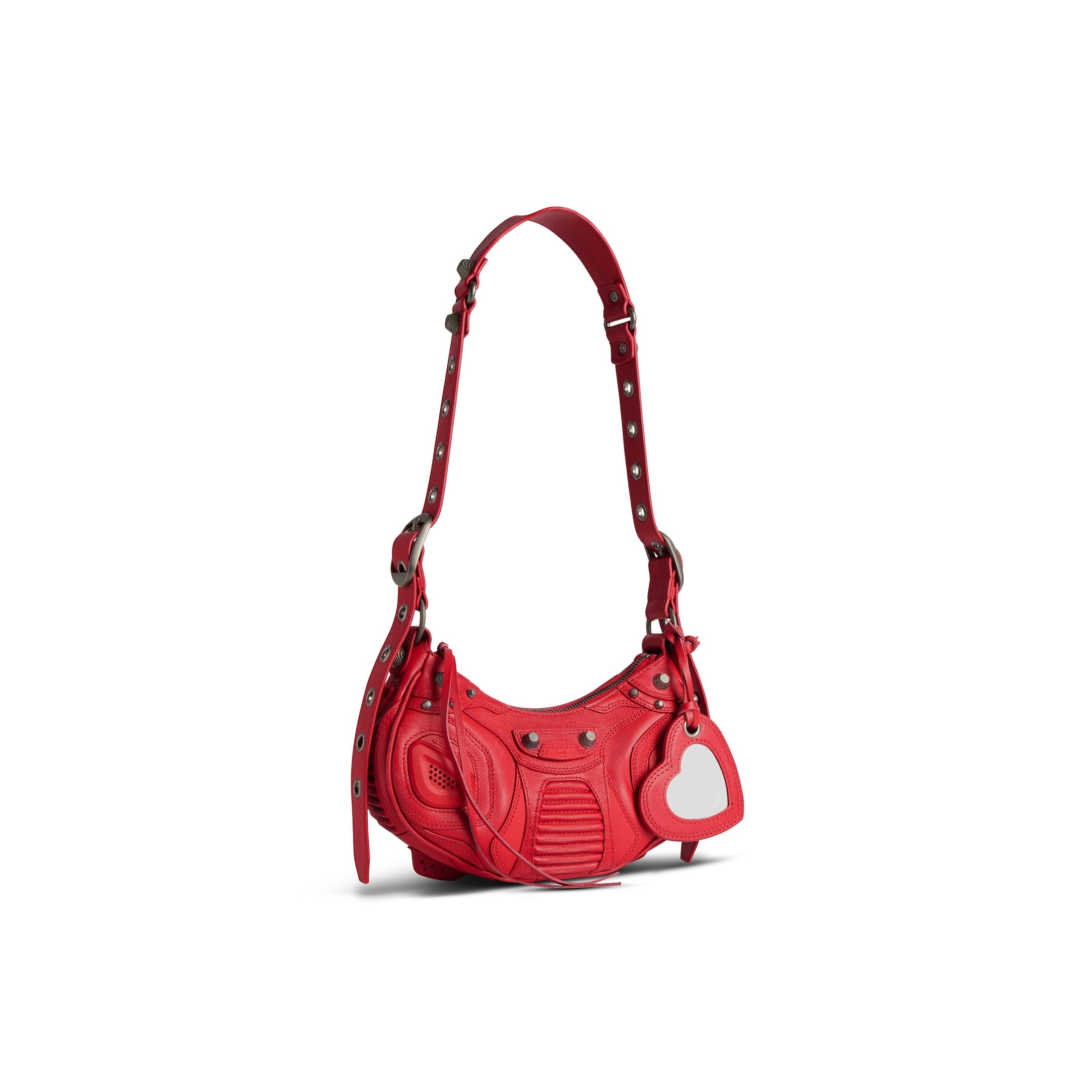 Women's Le Cagole Xs Shoulder Bag in Red