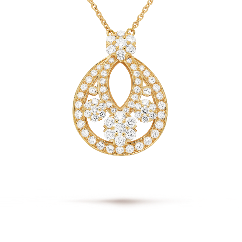 Snowflake pendant, small model