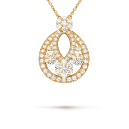 Snowflake pendant, small model