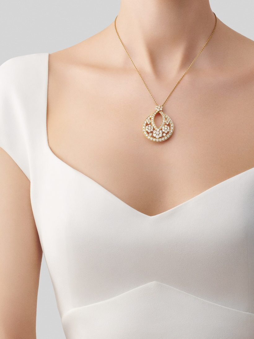 Snowflake pendant, large model