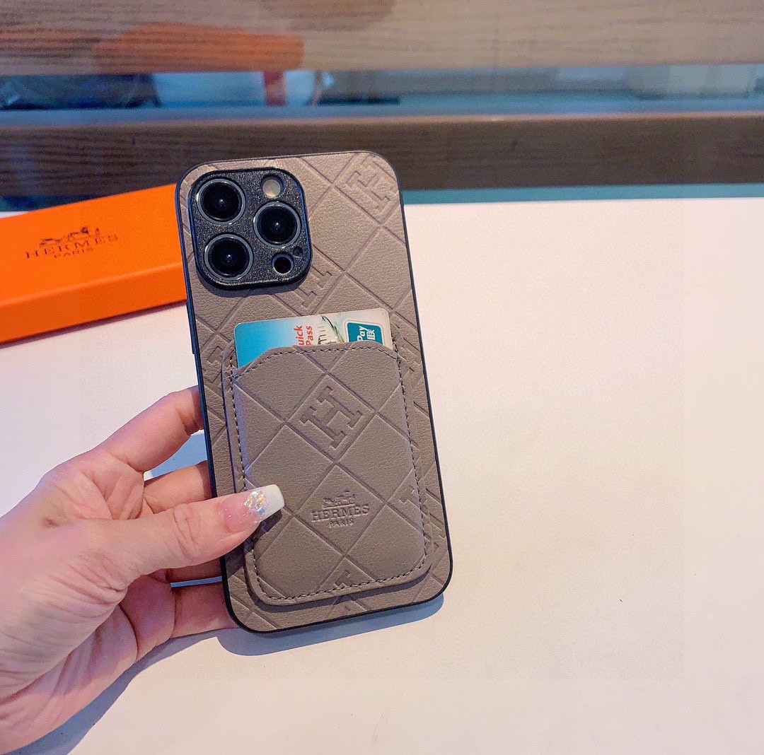 Embossed all-in-one cell phone case