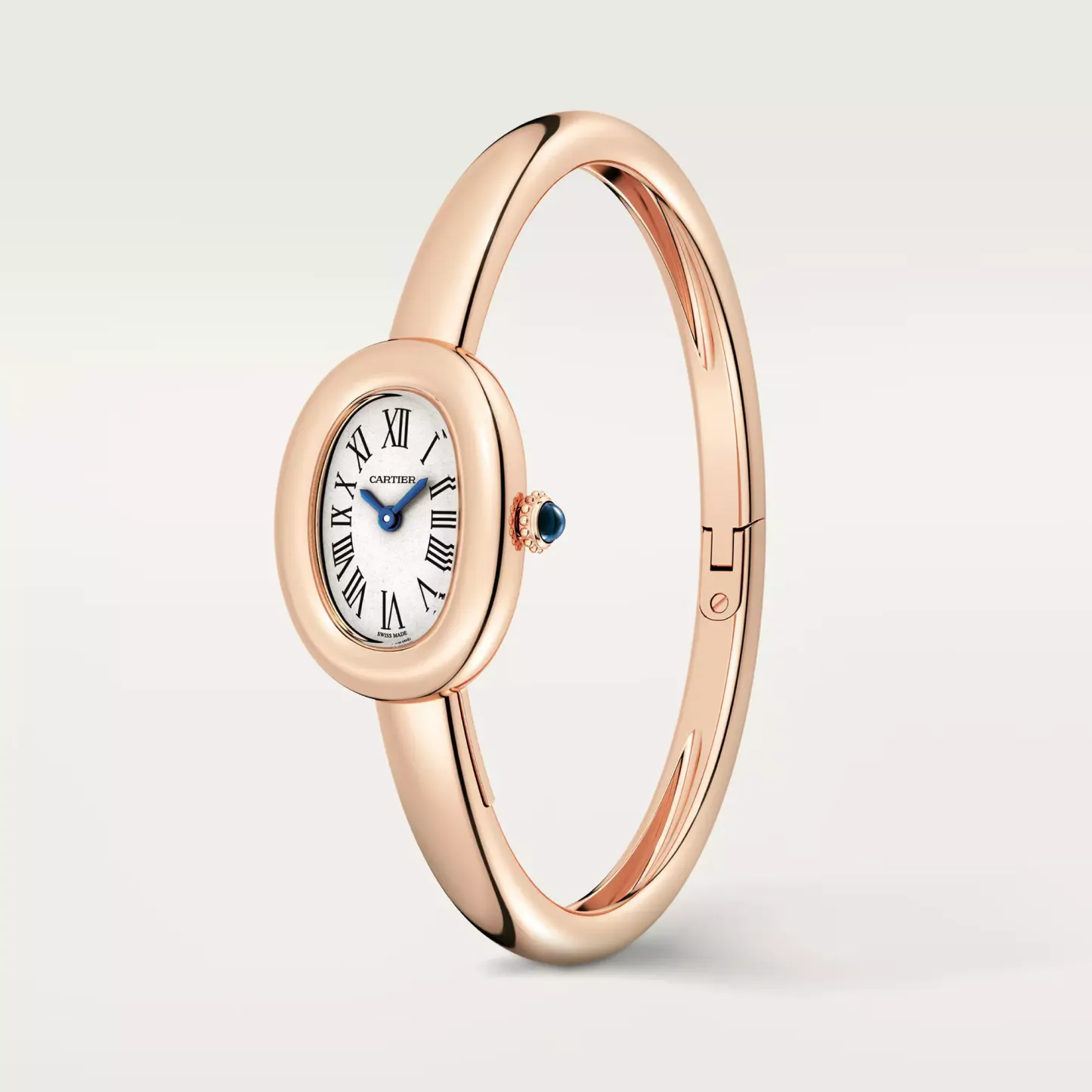 BAIGNOIRE WATCH, Mini Model, Rose Gold, Size 15 - 17