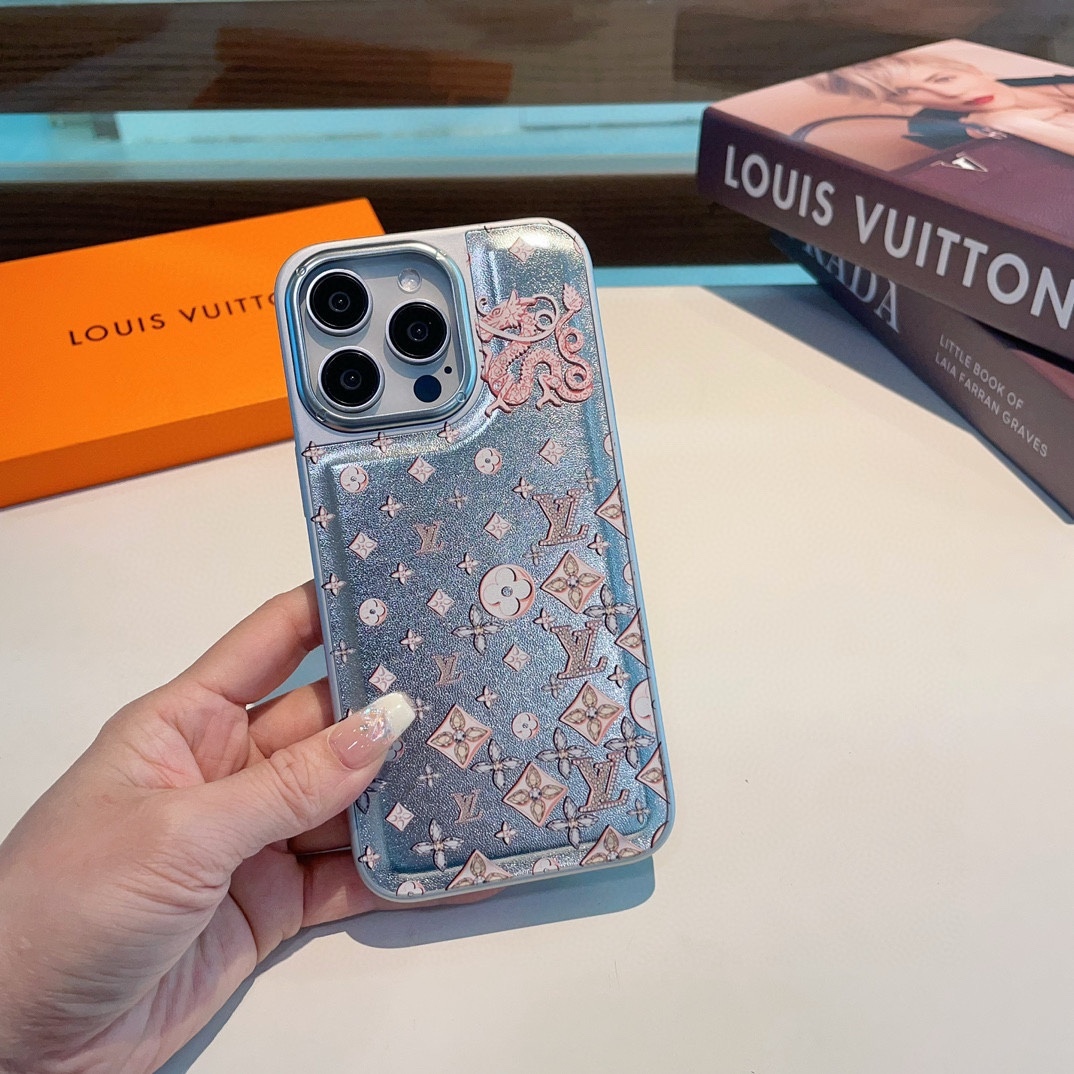 2-in-1 Cell Phone Case with Milk Dragon Pattern