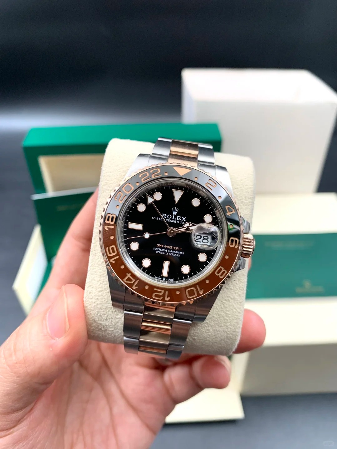 GMT-Master II Root Beer Men's Watch 126711CHNR-0002