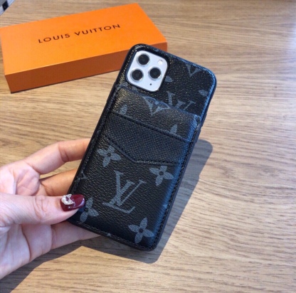 Up and down card holder mobile phone case