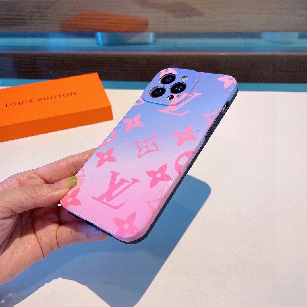 Gradient latest color matching mobile phone case