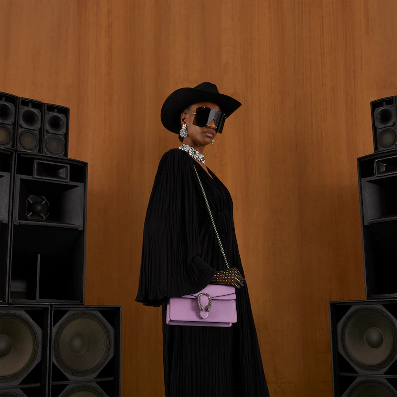 DIONYSUS LIZARD SMALL SHOULDER BAG