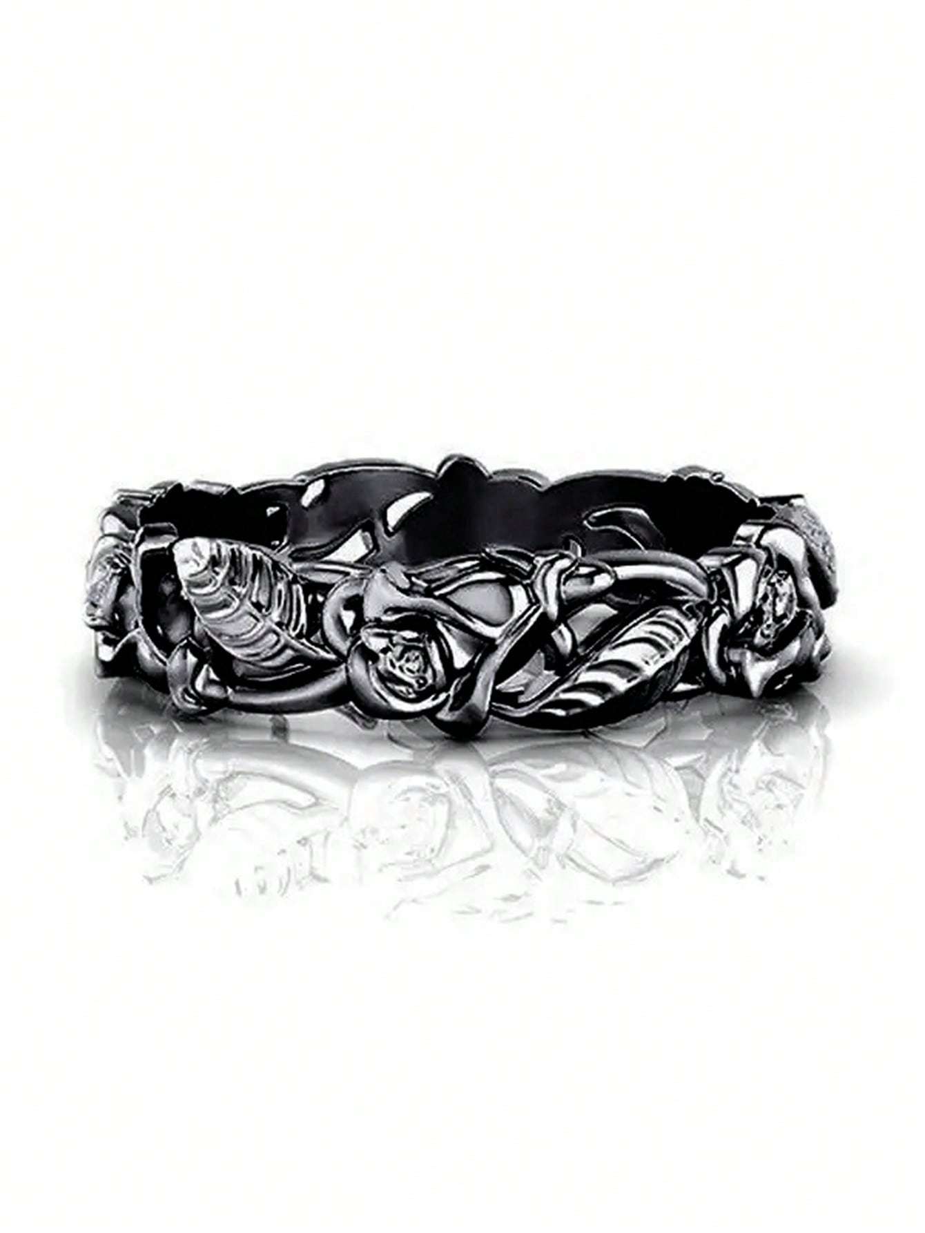 1 PC Elegant Flower Ring For Women