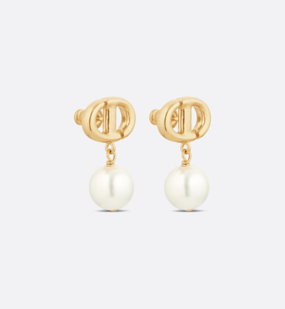 CD Navy Earrings