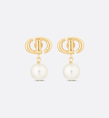 CD Navy Earrings