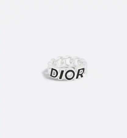 Italic Chain Link Ring