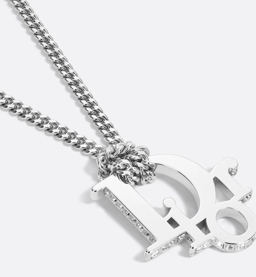 Oblique Pendant Necklace
