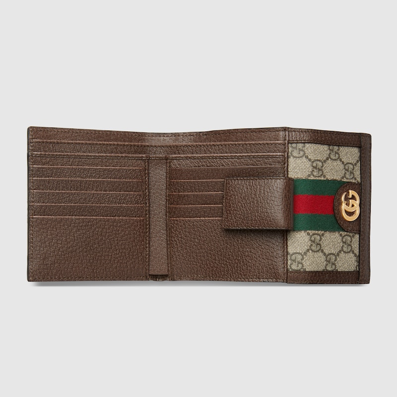 OPHIDIA  FRENCH FLAP WALLET