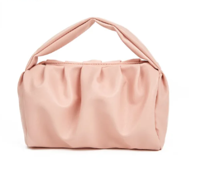 Simple Cloud Bag Ins Texture Solid Color Women's Handbag Trendy All-Match Internet Celebrity Hand Bag Cosmetic Bag