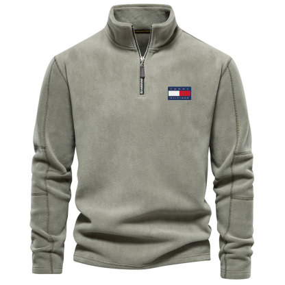 Polar Fleece 7559 navy zip-neck sweatshirtPolar Fleece 7559 navy zip-neck sweatshirt