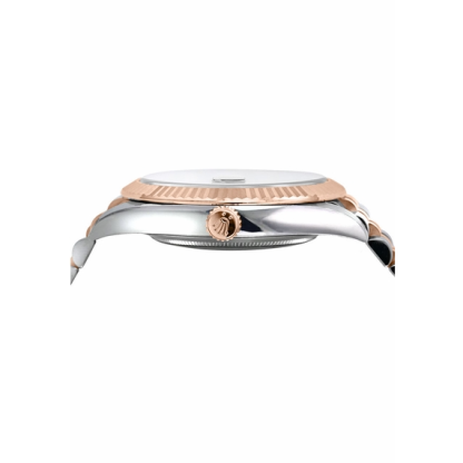 Datejust 36 Dark Rhodium Dial Fluted Bezel Watch 126231-0023