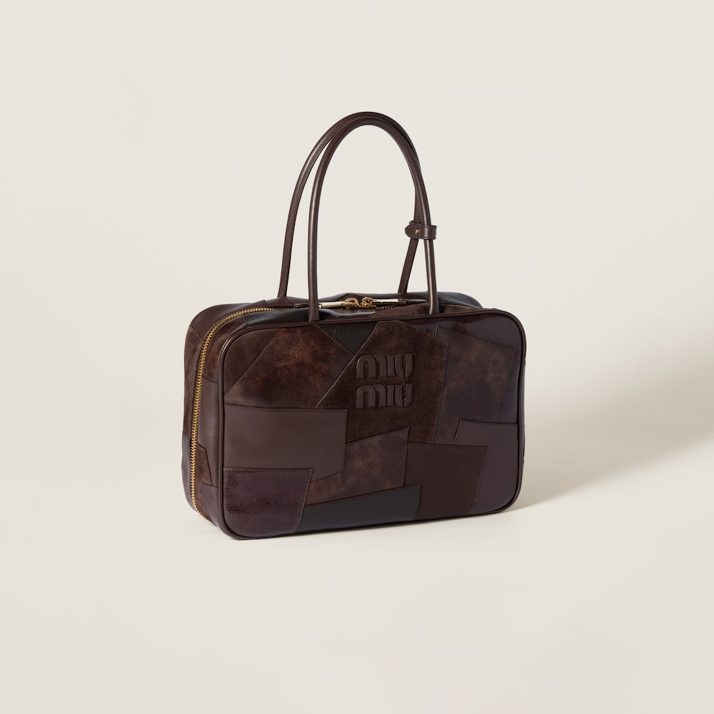 Leather patchwork Beau bag