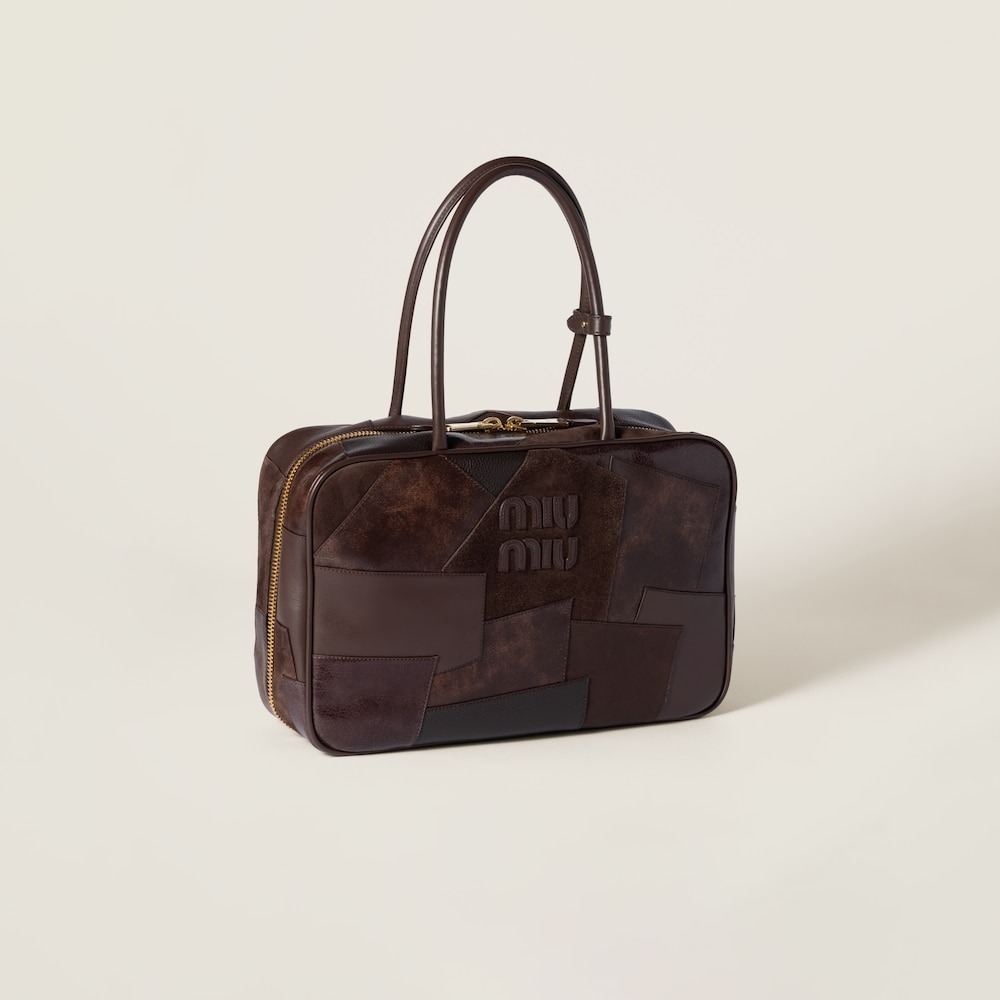 Leather patchwork Beau bag