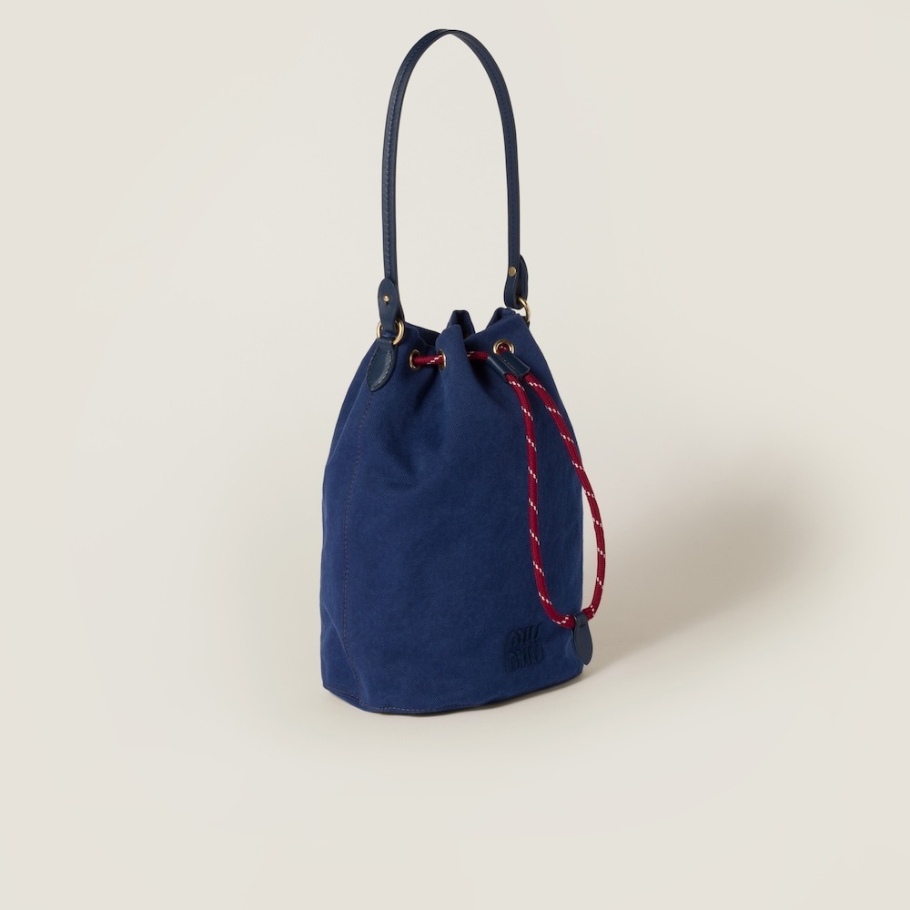 Gabardine pouch