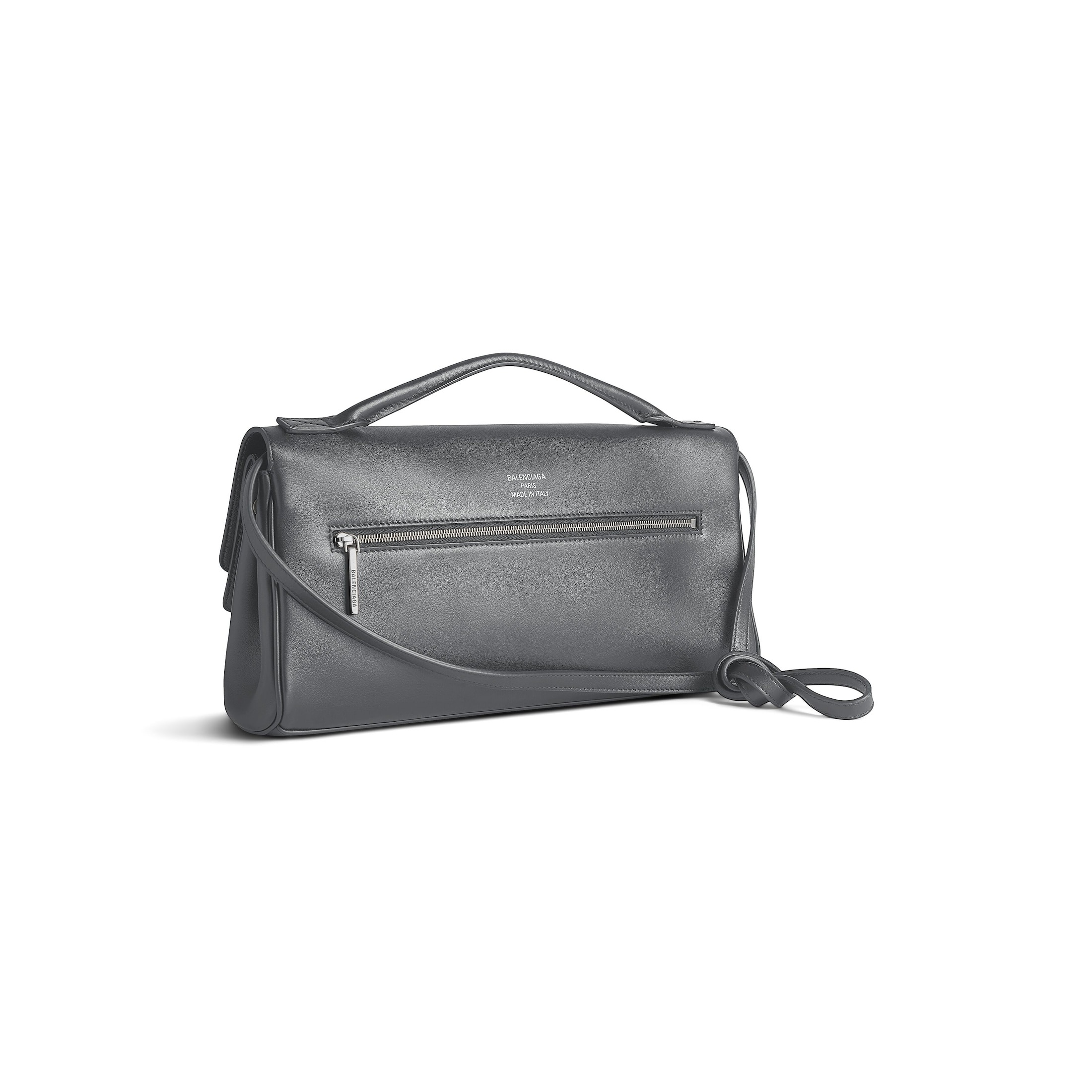 Women's Bel Air Small Clutch On Strap in Grey