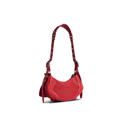 Women's Le Cagole Xs Shoulder Bag in Red
