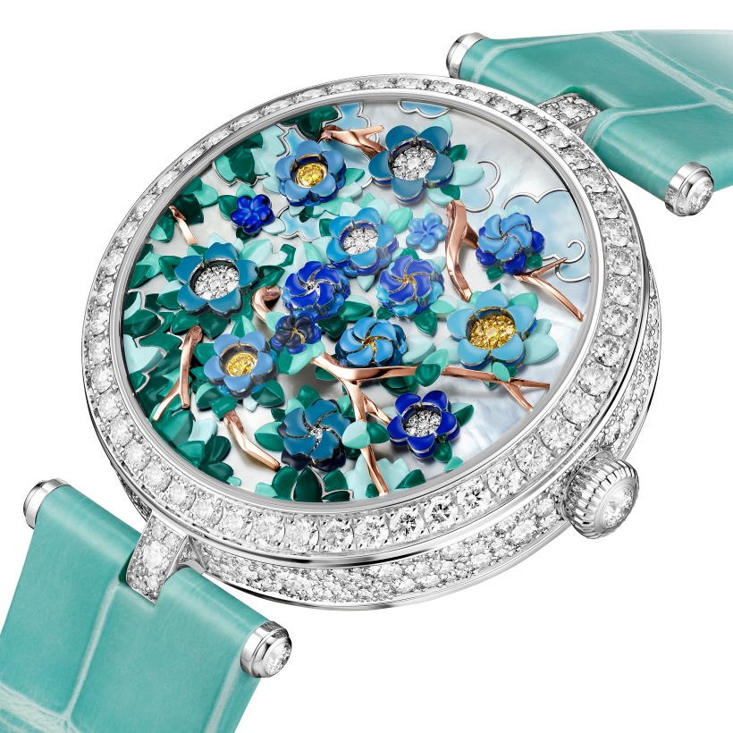 Lady Arpels Heures Florales watch