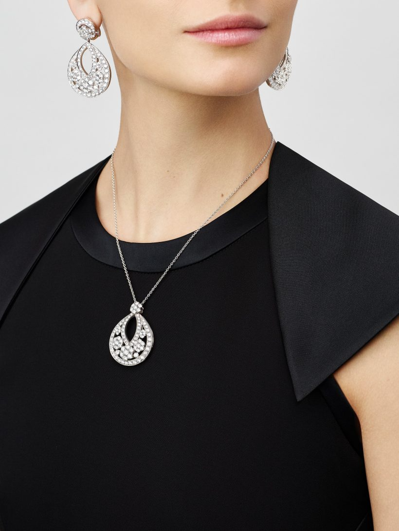 Snowflake pendant, large model