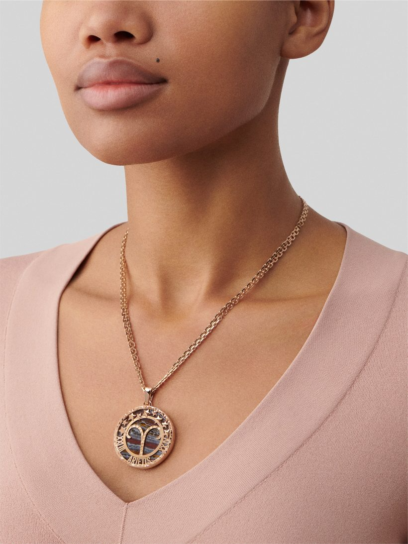 Zodiaque long necklace Arietis (Aries)