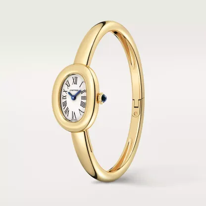 BAIGNOIRE WATCH, Mini Model, Yellow Gold, Size 15 - 17