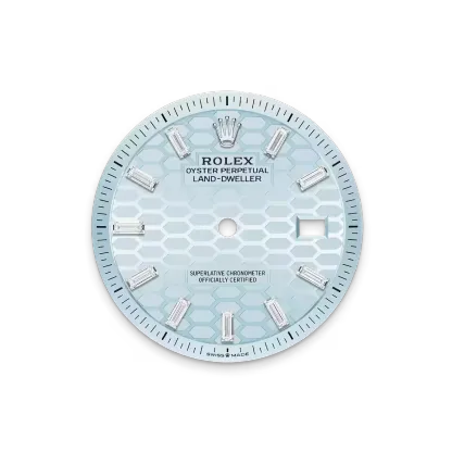 Land-Dweller 36, Oyster, 36 mm, platinum and diamonds  Reference 127286TBR