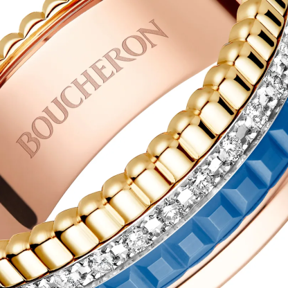 QUATRE BLUE EDITION SMALL RING