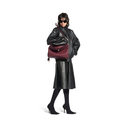 Women's Rodeo Medium Handbag in Burgundy