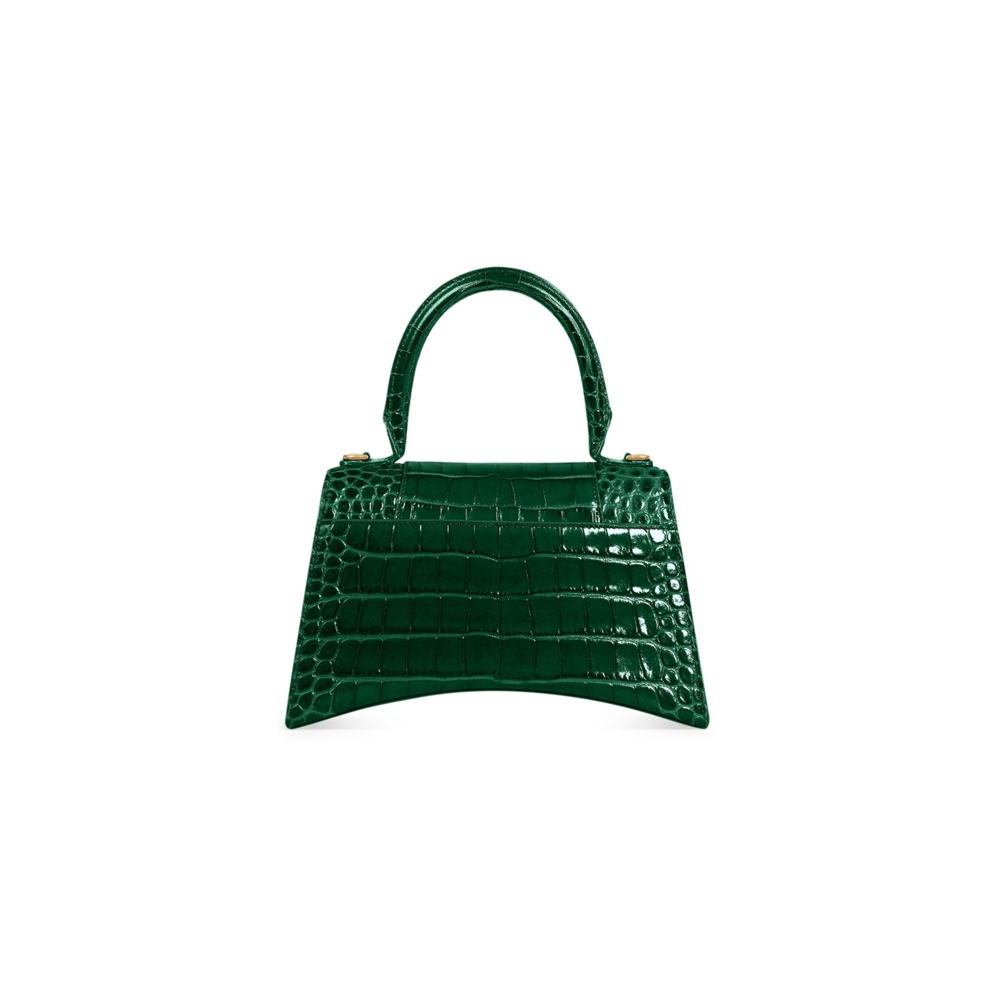Women's Hourglass Small Handbag Crocodile Embossed