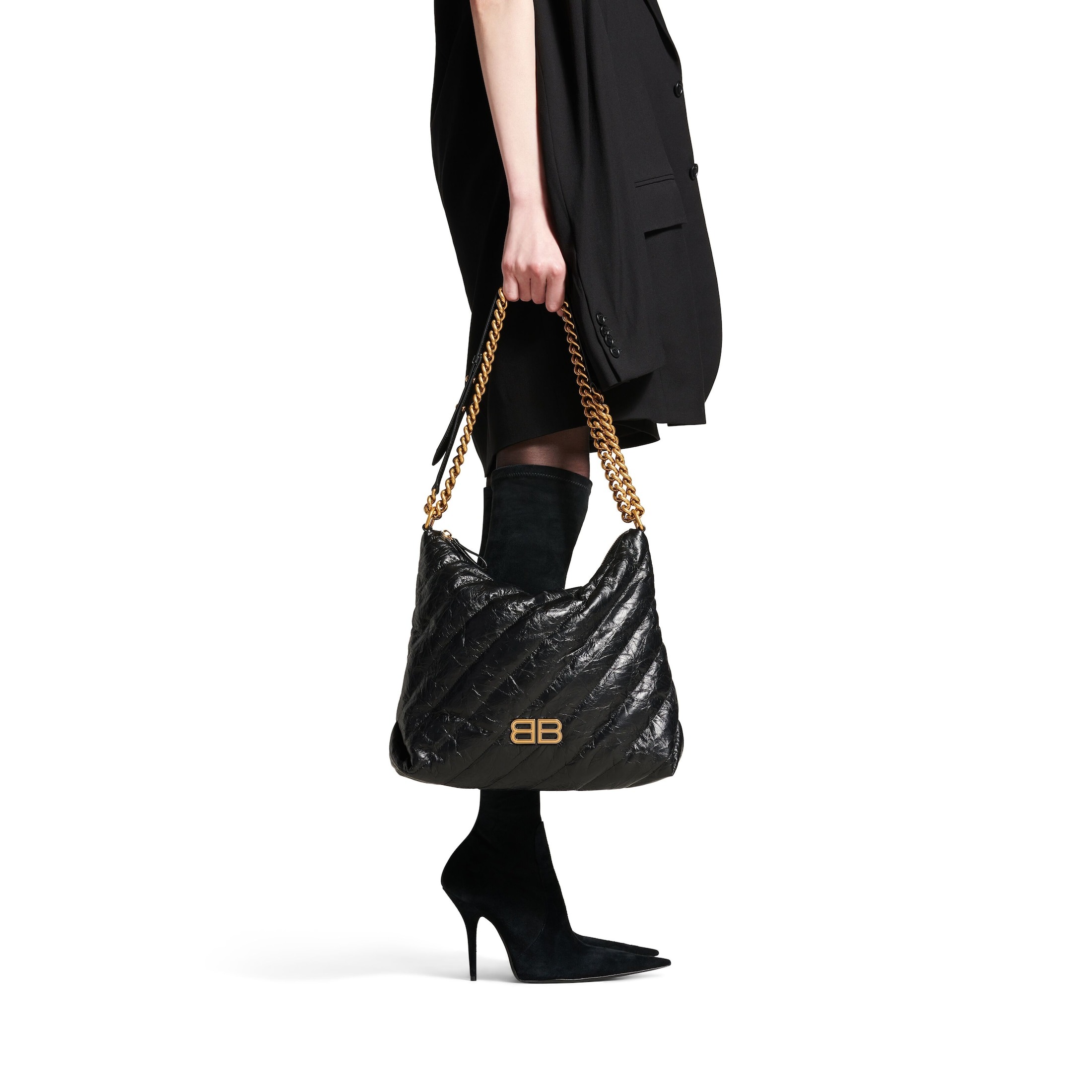 Women's Crush Hobo Bag Quilted