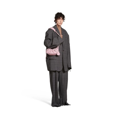 Women's Le Cagole Xs Shoulder Bag in Light Pink