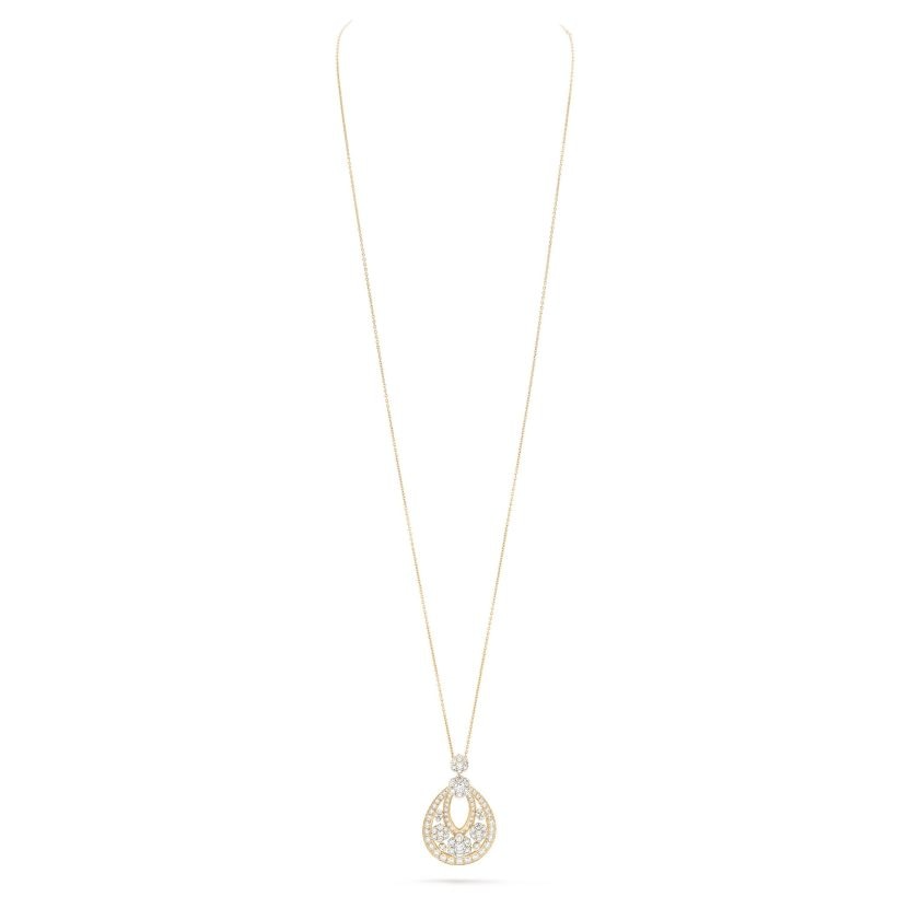 Snowflake collerette transformable necklace