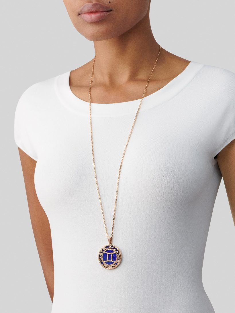 Zodiaque long necklace Geminorum (Gemini)