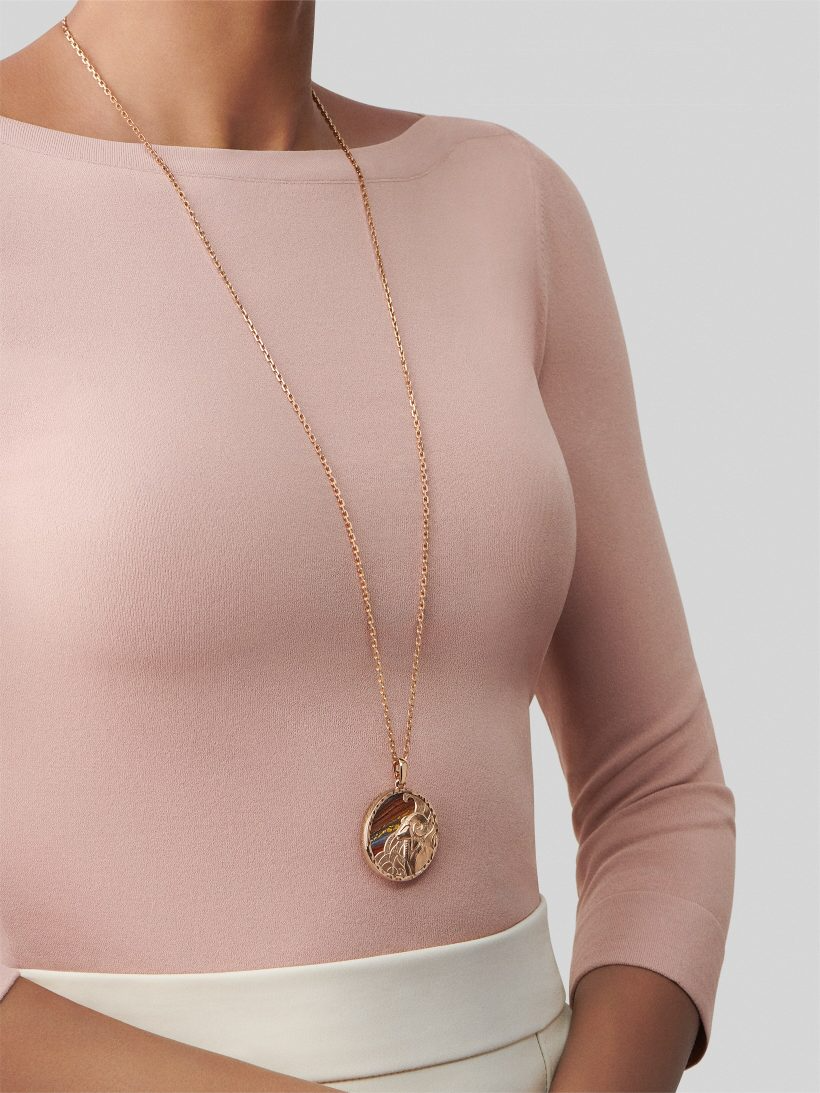 Zodiaque long necklace Arietis (Aries)
