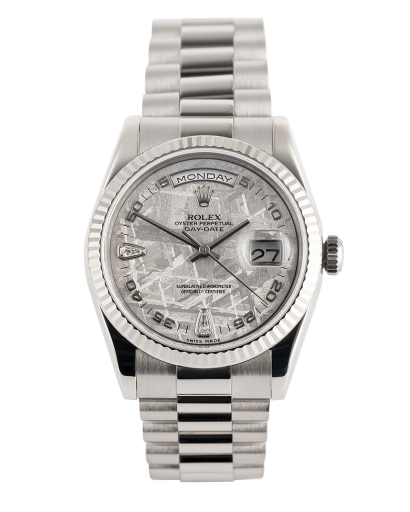 Day-Date Meteorite 118239 - White Gold President