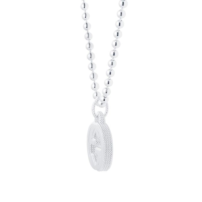Interlocking Sterling Silver Necklace