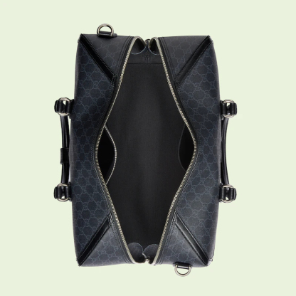 DUFFLE BAG WITH INTERLOCKING G