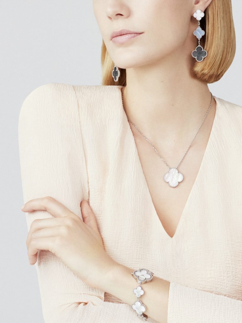 Magic Alhambra earrings, 3 motifs