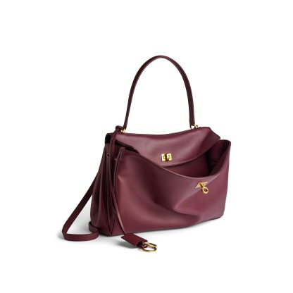 Women's Rodeo Medium Handbag in Burgundy