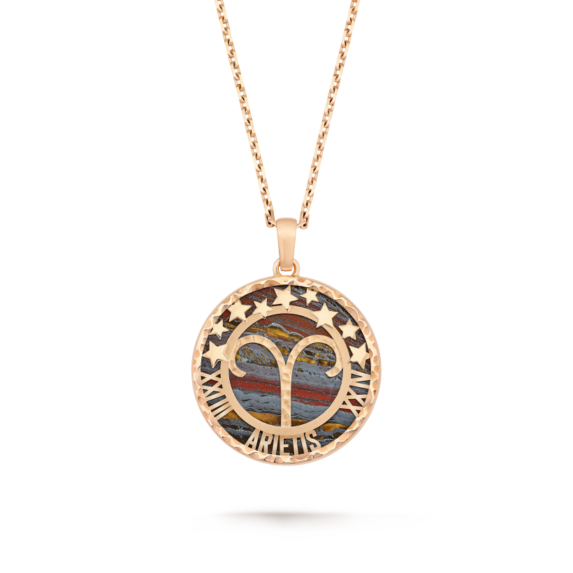 Zodiaque long necklace Arietis (Aries)