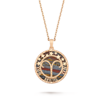 Zodiaque long necklace Arietis (Aries)