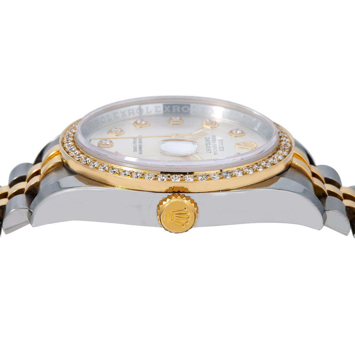 Datejust Diamond Watch, 116233 36mm Silver Mother Of Pearl