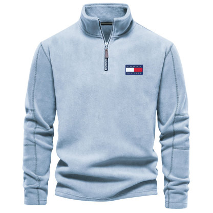 Polar Fleece 7559 navy zip-neck sweatshirtPolar Fleece 7559 navy zip-neck sweatshirt