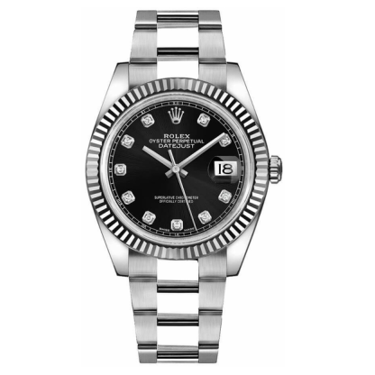 Datejust 41 Fluted Bezel Oyster Bracelet Men's Watch 126334-0011