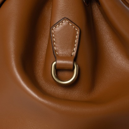 Leather backpack