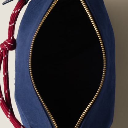 Gabardine pouch